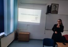 Doktorica Ljiljana Gajanin Serdar održala predavanje o prevenciji karcinoma dojke u SŠC ”Nikola Tesla”
