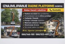 IZNAJMLJIVANJE RADNE PLATFORME I SKELA – BRZO, SIGURNO I POVOLJNO